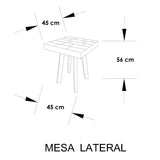 Mesa Dumai lateral